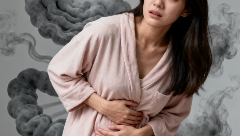 心脏彩超显示扩张的心脏与正常心脏对比示意图