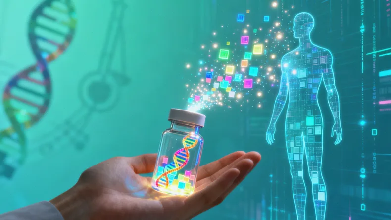 正常与FH患者血管内胆固醇沉积对比示意图