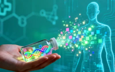 一张显示家族树与心脏健康关联的信息图