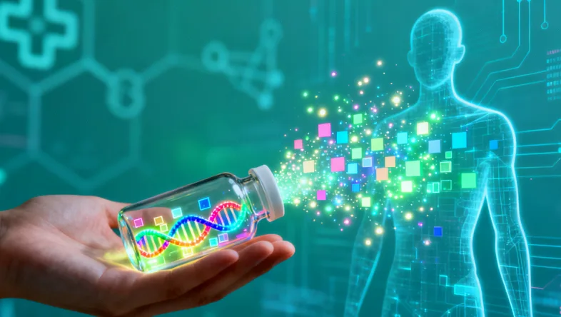 一张显示家族树与心脏健康关联的信息图