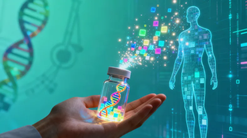 医生与患者交谈，询问家族病史示意图