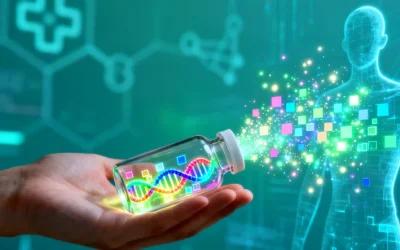 一位中年人在办公室对着电脑困惑挠头