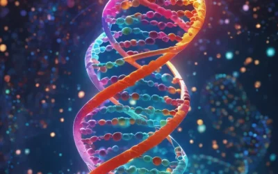 父子两人同时看痛风门诊的示意插画