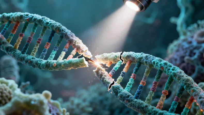 法布里病患者手掌皮肤血管角质瘤示意图