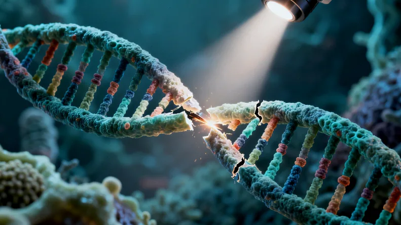 医生与夫妻在诊室亲切交谈的示意图