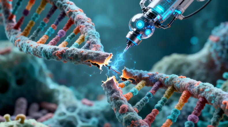 基因测序报告结果示意图