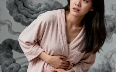 成骨不全症患儿下肢X光片，显示长骨纤细弯曲