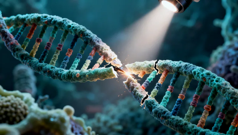 展示多种全身特征与眼部关联的示意图