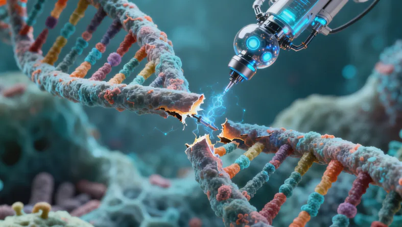 内耳结构示意图，标出前庭水管位置