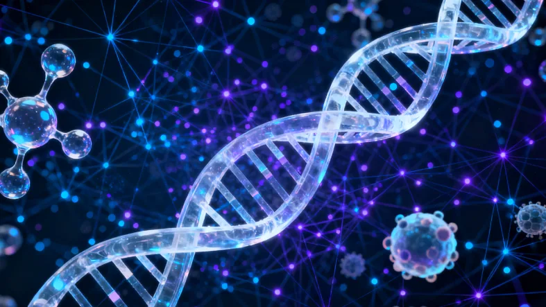 困惑的家长抱着听力筛查通过的宝宝