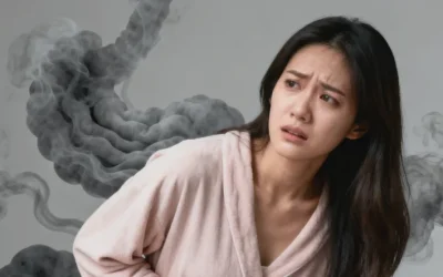 父子一同进行听力检查的场景