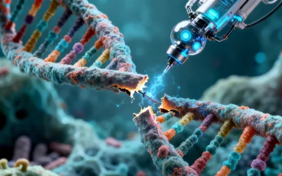 Waardenburg综合征儿童特征示意图：一撮白发与蓝眼睛