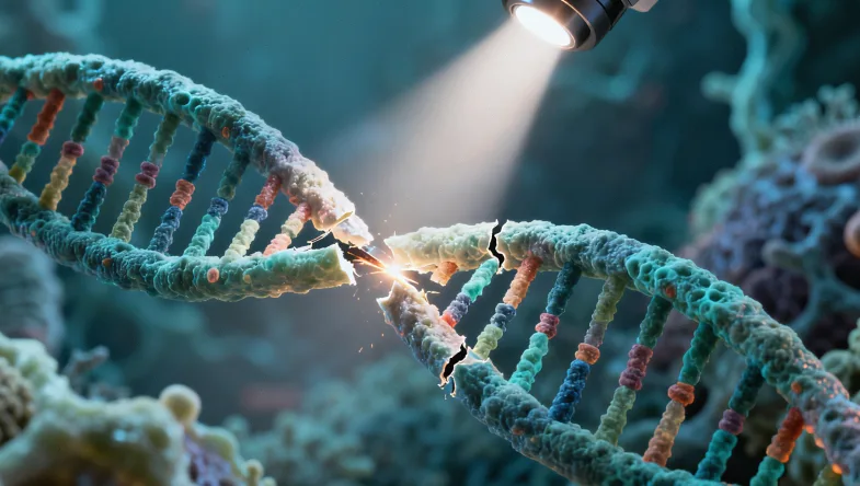 一个男孩反复发生中耳炎和肺炎的病程时间线图