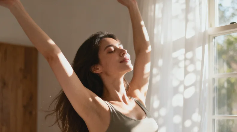 显微镜下被吞噬的血细胞图像