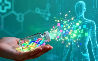 患者与医生共同查看治疗计划表