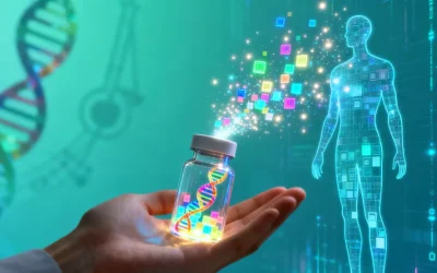 科学家在生物安全柜内处理病毒样本