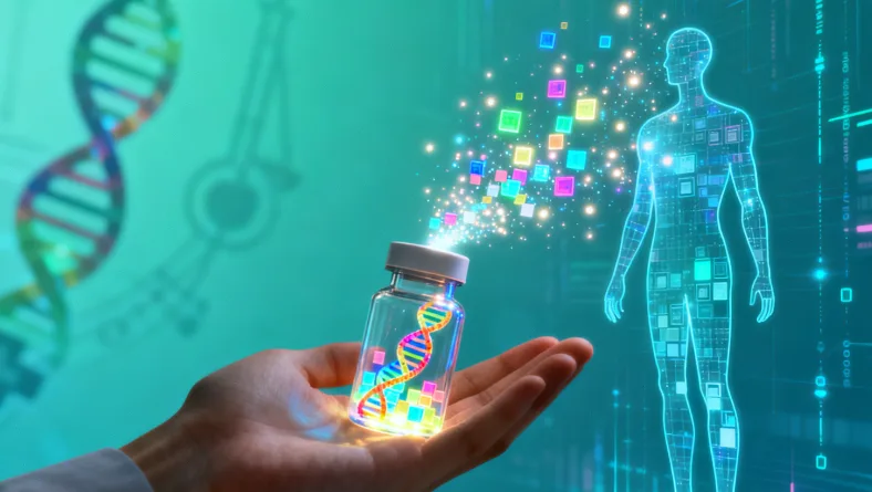 科学家在生物安全柜内处理病毒样本