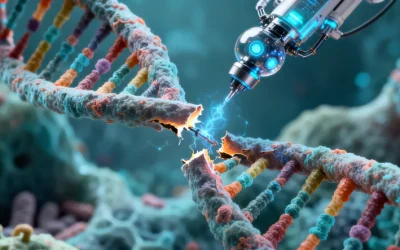 医生在移植病房查看患者检测报告