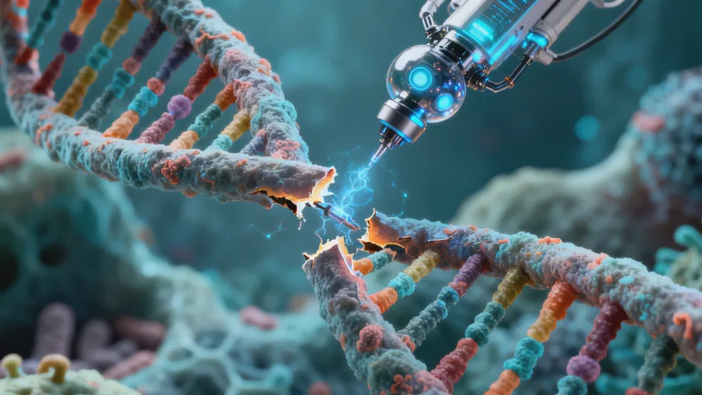 实时荧光定量PCR（qPCR）仪器工作示意图