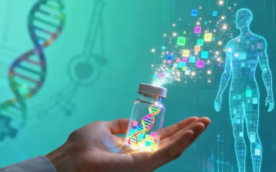 微生物实验室技术人员正在进行病原体检测操作