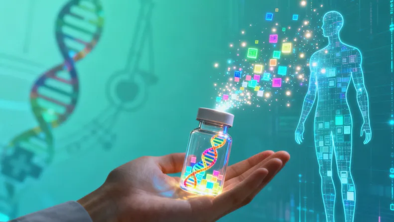 微生物实验室技术人员正在进行病原体检测操作