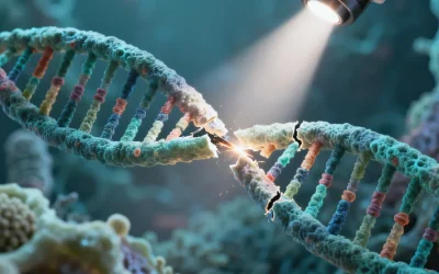 两个人面对相同食物，体型反应截然不同的漫画对比图