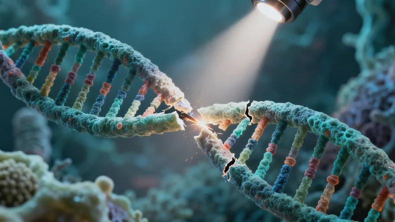 一位孕妇拿着产检报告单,面带疑惑