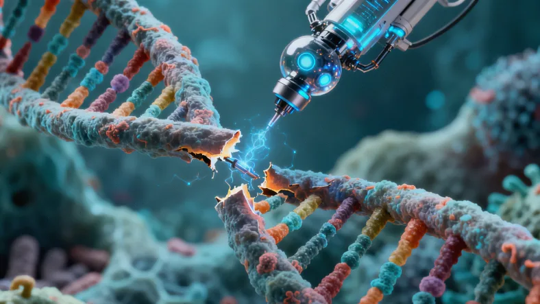 医生向家长解释DMD基因检测报告