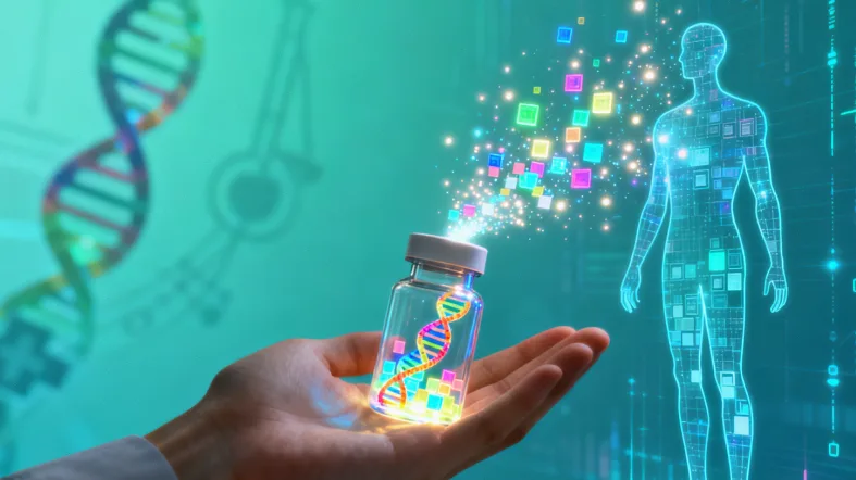 结直肠癌病理切片在显微镜下的对比图像