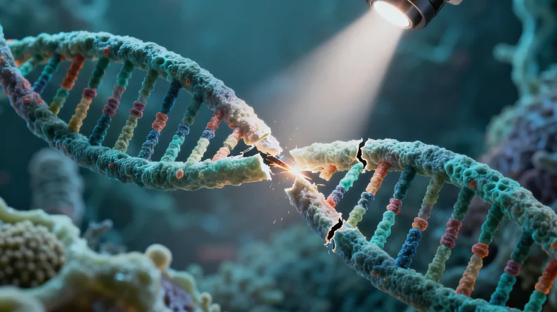 不同NTRK检测方法(IHC、FISH、NGS)原理对比图