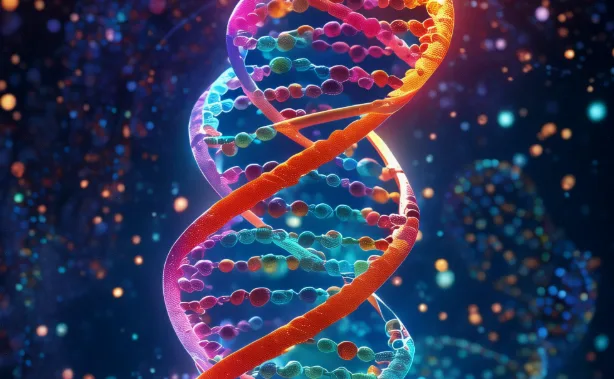 一张对比图：左边是“千人一方”的药片堆，右边是“量体裁衣”的个性化药瓶。