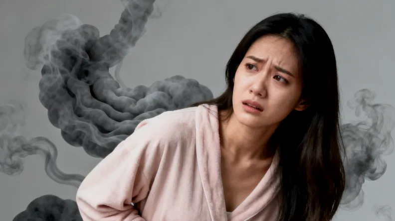 医生向家长解释儿童听力基因报告