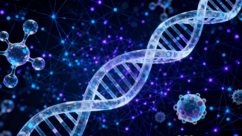 正常红细胞与地贫红细胞对比示意图