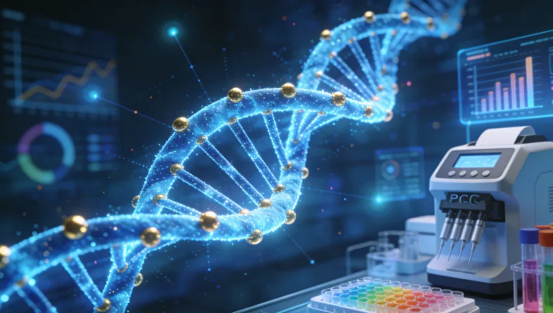 医生正在为幼儿进行眼底检查