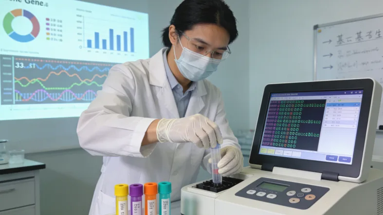 新生儿足跟血采集过程