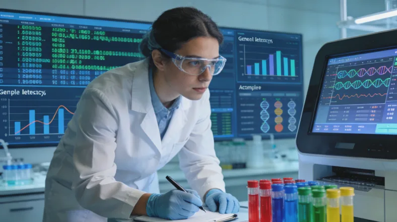 组织活检与液体活检（抽血）对比图