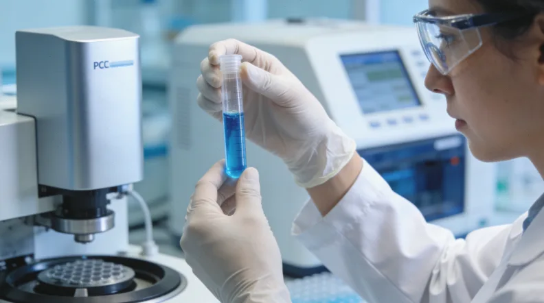 基因检测报告局部特写图,用荧光笔高亮标出“EGFR 19外显子缺失”和“MSI-H”两处结果。