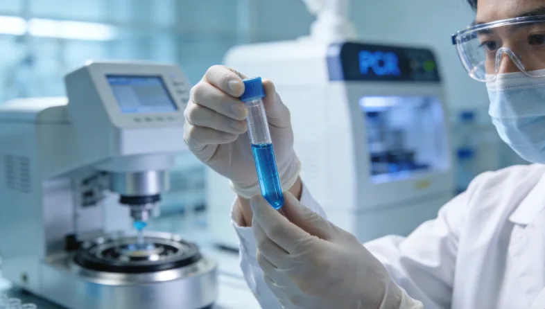 医生与患儿家长在病房沟通的场景