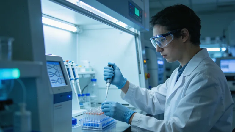 循环肿瘤DNA从肿瘤进入血液的动画图解