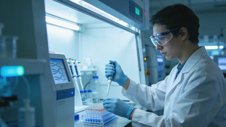 不同肺癌基因检测技术对比示意图