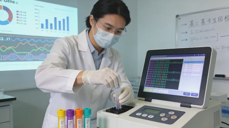 影响基因检测费用的三个关键因素图表