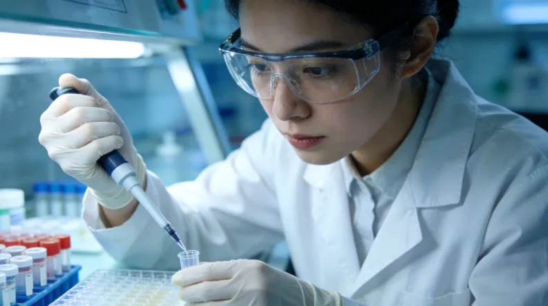 国际CAP认证实验室的标识与报告封面特写