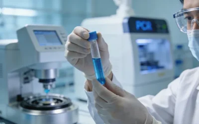 遗传咨询医生与女性患者沟通的温馨场景