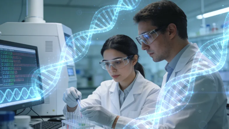 PIK3CA和ESR1突变导致耐药机制的动态示意图