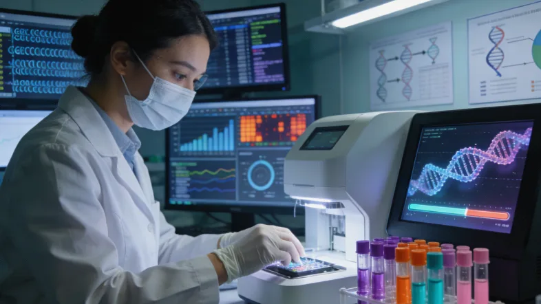 一位患者和医生正在讨论病理报告