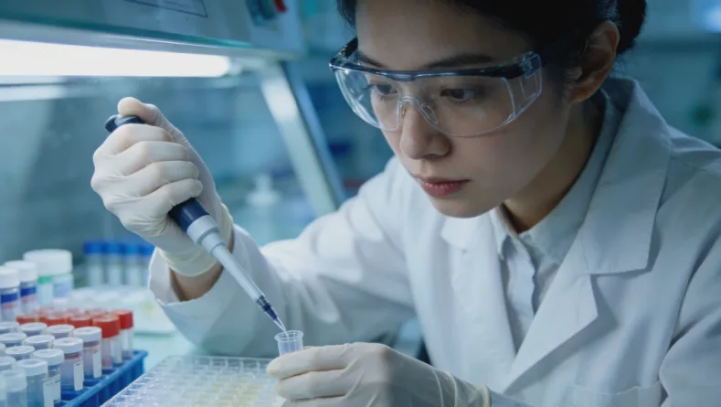 BRCA基因修复DNA的卡通示意图