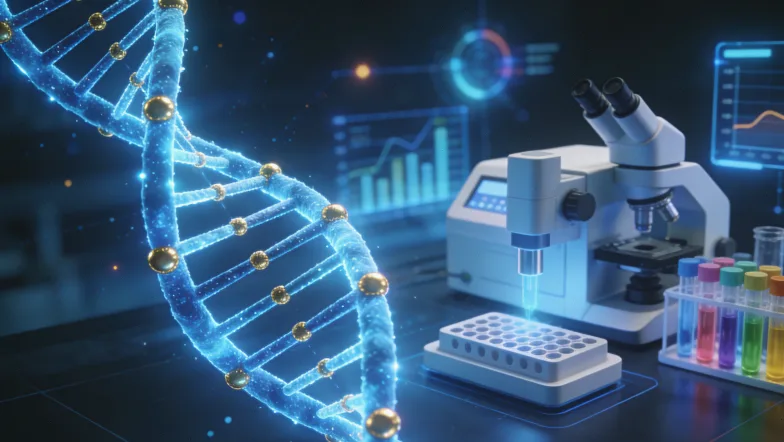 BRCA基因修复DNA双链断裂的示意图