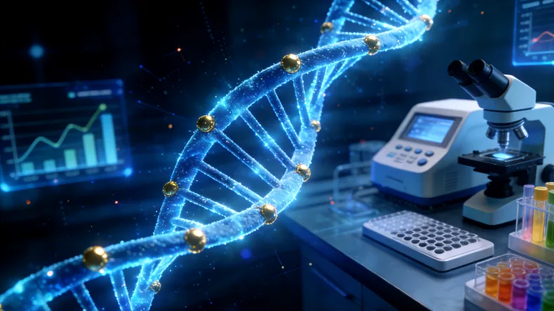 BRCA基因检测报告阳性结果示意图