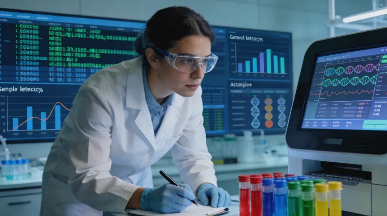 BRCA基因与PARP抑制剂作用原理示意图