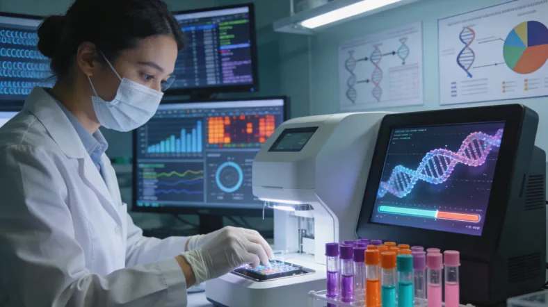 一张清晰的家族树状图，标注疾病信息